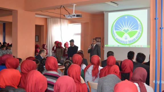 Tufanbeyli Anadolu İmam Hatip Lisesi  Çanakkale Zaferini ve Şehitlerini anma günü Programı