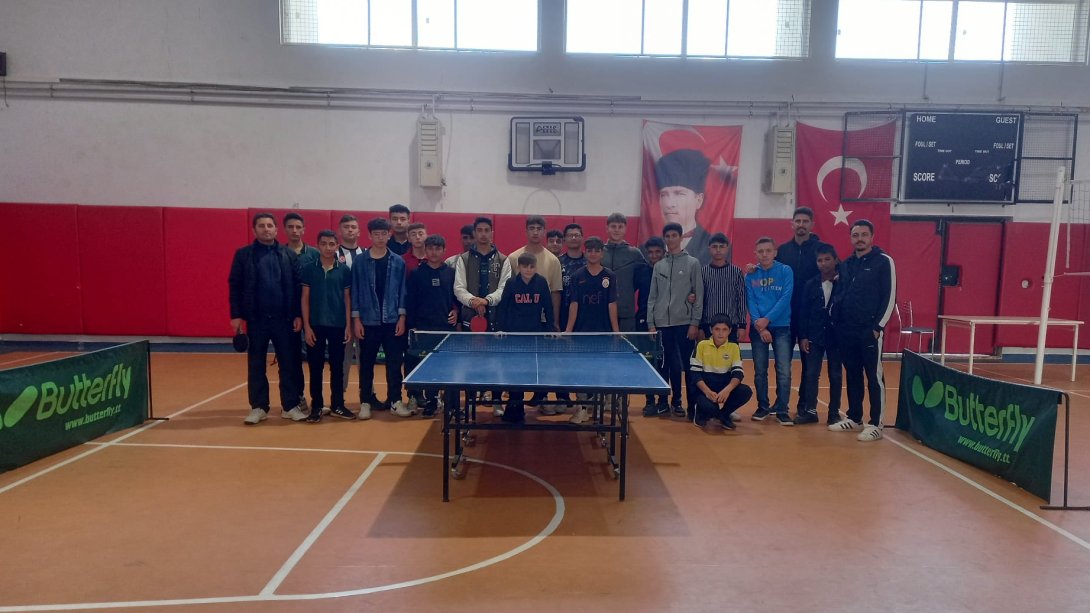 Liseler Arası Masa Tenisi Turnuvası